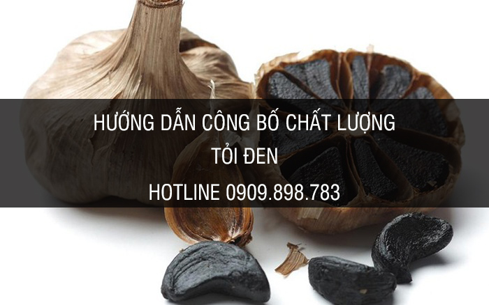 Hướng dẫn doanh nghiệp công bố chất lượng tỏi đen