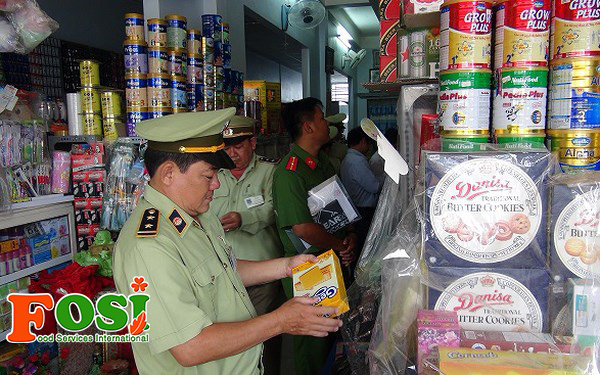 đoàn thanh tra an toàn vệ sinh thực phẩm