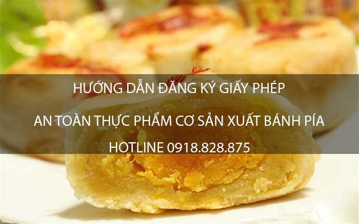 giấy phép an toàn thực phẩm cơ sở sản xuất bánh pía